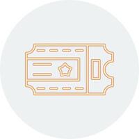 Ticket Vector Icon