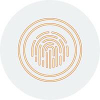 Fingerprint Vector Icon