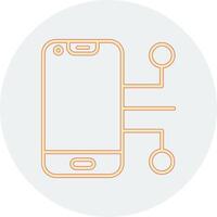 icono de vector de teléfono inteligente