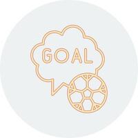 Goal Vector Icon