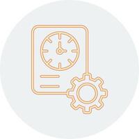 Time Management Vector Icon