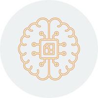 Artificial Intelligence Vector Icon