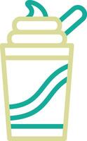 frappuccino vector icono