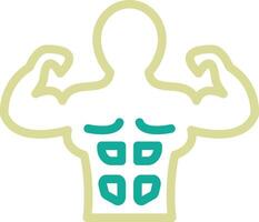 Body Builder Vector Icon