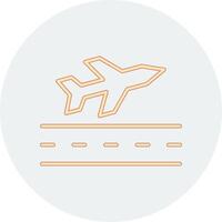 Departure Vector Icon