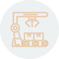 icono de vector de producción