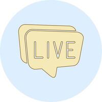 Live Chat Vector Icon