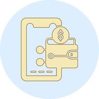 Digital Wallet Vector Icon