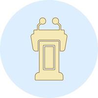 Podium Vector Icon