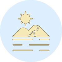 Desert Vector Icon