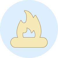 Campfire Vector Icon