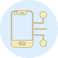 icono de vector de teléfono inteligente