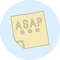 Asap Vector Icon