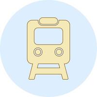 icono de vector de tren