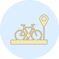 icono de vector de bicicleta