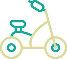 Tricycle Vector Icon