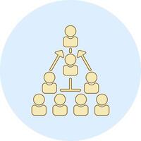 Hierarchy Vector Icon