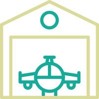 Hangar Vector Icon