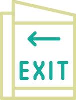 Exit Vector Icon