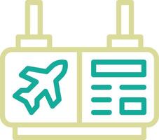 Plane Departure Vector Icon