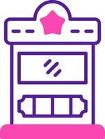 Ticket Box Vector Icon