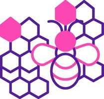 Bee therapy Vector Icon