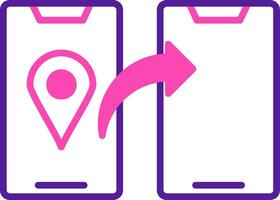 Share Location Vector Icon
