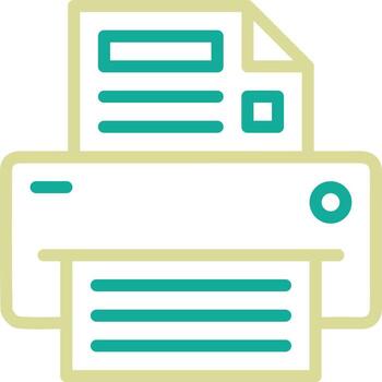 Printer Vector Icon