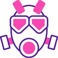 Gas Mask Vector Icon