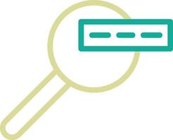 Keywords Search Vector Icon