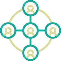 User Connection Vector Icon