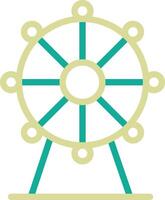 Ferris Wheel Vector Icon