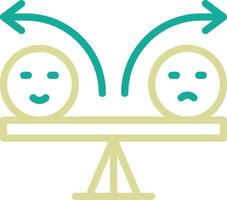 Balance Emotion Vector Icon