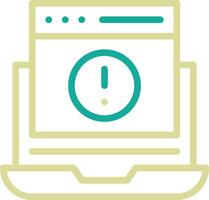 Website Error Vector Icon