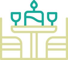 Birthday Table Vector Icon