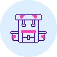 Backpack Vector Icon