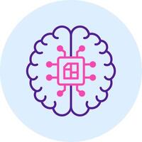 Artificial Intelligence Vector Icon