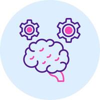 icono de vector de cerebro