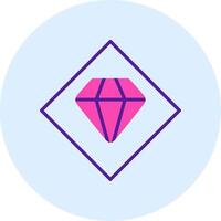 Diamond Vector Icon