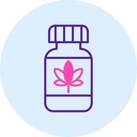 Cannabis oil Vector Icon