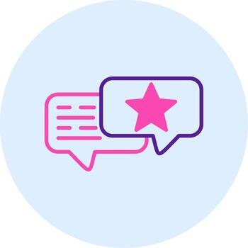 icono de vector de retroalimentación