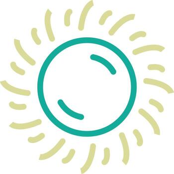 Sun Vector Icon