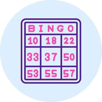 Bingo Vector Icon