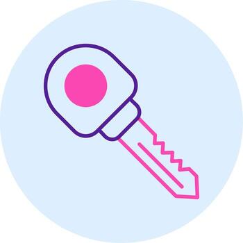 icono de vector clave