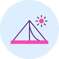 Tent Vector Icon