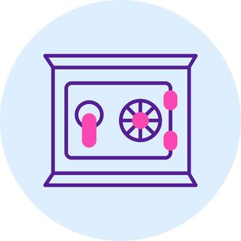 Safe Box Vector Icon
