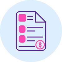 Valuation Vector Icon