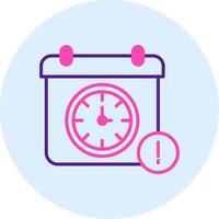 Deadline Vector Icon