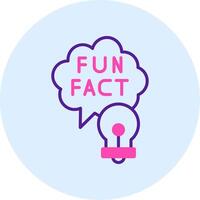 Fun Fact Vector Icon