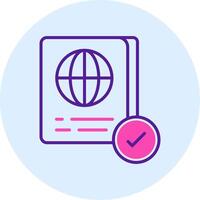 Passport Vector Icon